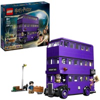 LEGO Harry Potter 76446 Avventura su Nottetempo con 5 Minifigure, Autobus Giocattolo a 3 Piani, Gioco per Bambini e Bambine8+, Giochi di costruzione Autobus Giocattolo a 3 Piani, Gioco per Bambini e Bambine8+, Set da costruzione, 8 anno/i, Plastica, 499 pz, 757 g