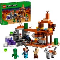 LEGO Minecraft La miniera delle Badlands, Giochi di costruzione Set da costruzione, 8 anno/i, Plastica, 538 pz, 829 g