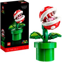 LEGO Super Mario 71426 Pianta Piranha, Personaggio Snodabile con Tubo e 2 Monete, Kit Modellismo per Adulti, Idea Regalo, Giochi di costruzione Personaggio Snodabile con Tubo e 2 Monete, Kit Modellismo per Adulti, Idea Regalo, Set da costruzione, 18 anno/i, Plastica, 540 pz, 760 g