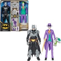 Spin Master DC Comics, Action Figure Batman Adventures, Batman vs Joker, 2 Action Figure Batman Alte 30 cm, Supereroe e Supernemico con 12 Accessori e 17 Punti di Articolazione, Giochi per Bambini, 4+ Anni, Gioco figura DC Comics , Action Figure Batman Adventures, Batman vs Joker, 2 Action Figure Batman Alte 30 cm, Supereroe e Supernemico con 12 Accessori e 17 Punti di Articolazione, Giochi per Bambini, 4+ Anni, 4 anno/i, Multicolore