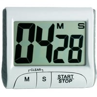 TFA 38.2021.02 timer da cucina Timer da cucina digitale Bianco bianco, Timer da cucina digitale, Bianco, 99 min, Plastica, LCD, Magnetico