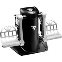 Thrustmaster TPR: Pendular Rudder, Pedali Nero/metallo, Pendular rudder, Nero, Argento, Metallo, Digital Combat Simulator, Xplane 11, Xplane 12, Microsoft Flight Simulator 2020, Star Citizen,..., 336 mm, 456 mm