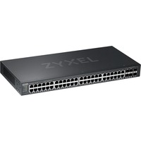 Zyxel GS2220-50-EU0101F switch di rete Gestito L2 Gigabit Ethernet (10/100/1000) Nero Gestito, L2, Gigabit Ethernet (10/100/1000), Montaggio rack