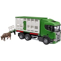 bruder Scania Super 560R Camion per il trasporto di animali, Veicolo modello 