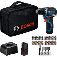 Bosch Avvitatore a batteria GSR 12V-32 Professional, 12 Volt, Trapano avvitatore blu/Nero