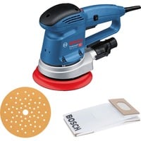 Bosch GEX 34-150 Professional Levigatrice orbitale casuale 12000 Giri/min 24000 OPM Nero, Blu, Grigio, Rosso blu/Nero, Levigatrice orbitale casuale, Velcro, Nero, Blu, Grigio, Rosso, 4500 Giri/min, 12000 Giri/min, 9000 OPM
