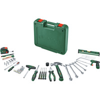 Bosch Set di utensili, 63 pezzi, Set di strumenti verde