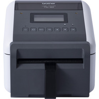Brother TD-4555DNWBFC, Stampante per etichette grigio/Bianco