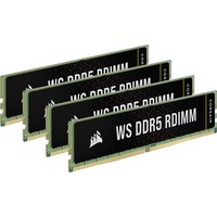 Corsair DIMM 64 GB DDR5-6000 ECC (4x 16 GB) Kit Quad, Memoria Nero