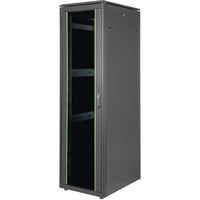 Digitus Armadio di rete Serie Unique - 600 x 800 mm (L x P), IT armadio Nero, Rack indipendenti, 42U, 800 kg, Nero