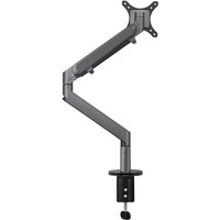 HAGOR 8715 supporto da tavolo per Tv a schermo piatto 81,3 cm (32") Nero Scrivania, Base per monitor grigio scuro, Morsa, 9 kg, 38,1 cm (15"), 81,3 cm (32"), 100 x 100 mm, Nero