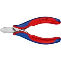 KNIPEX 77 02 115, Pinze di taglio rosso/Blu