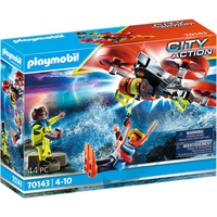 PLAYMOBIL City Action 70143 gioco di costruzione Set di figure giocattolo, 4 anno/i, Plastica, 44 pz