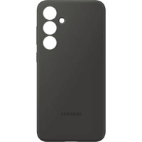 SAMSUNG Galaxy S24 FE Silicone Case, Custodia per telefono Nero, Cover, Samsung, Galaxy S24 FE, 17 cm (6.7"), Nero