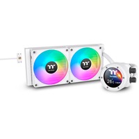 Thermaltake TH240 V2 Ultra EX ARGB Sync AIO Liquid Cooler - Snow Edition, Raffreddamento ad acqua bianco