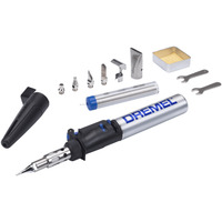 Dremel Butangas Lötkolben Versatip - Edizione Arts & Crafts, Fiamma ossidrica argento/Nero