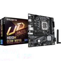 GIGABYTE H610M D3W WF6, Scheda madre Nero/grigio