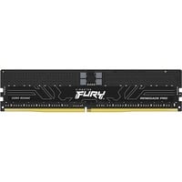 Kingston FURY FURY 16GB 6000MT/s DDR5 ECC Reg CL32 DIMM Renegade Pro EXPO, Memoria Nero, 16 GB, 1 x 16 GB, DDR5, 288-pin DIMM, Nero