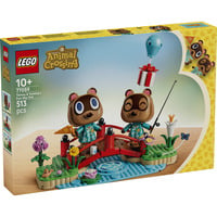 LEGO Animal Crossing Gita con Nepp e Schlepp, Giochi di costruzione 