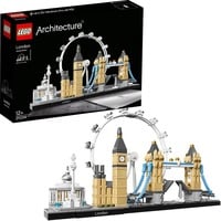 LEGO Architecture Londra, Giochi di costruzione Set da costruzione, 12 anno/i, 468 pz, 526 g