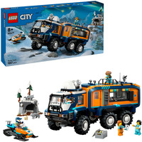 LEGO City 60471 Grande Camion Artico con Laboratorio, Veicolo Giocattolo da con Motoslitta e 5 Minifigure, Idea Regalo 8+, Giochi di costruzione Veicolo Giocattolo da con Motoslitta e 5 Minifigure, Idea Regalo 8+, Set da costruzione, 8 anno/i, Plastica, 1064 pz, 1,92 kg