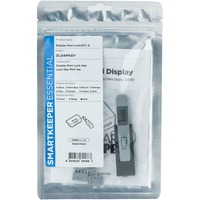 SMARTKEEPER ESSENTIAL Blocco DisplayPort (DL04) + Chiave di blocco Mini (U04), Serratura da infilare 