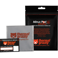 Thermal Grizzly Minus Pad extreme 2 - 100x 100x 2,0 mm, Pastiglie termiche grigio