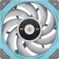 Thermaltake Toughfan 12 Turquoise High Static Pressure Radiator Fan Universale Ventilatore 12 cm Blu 1 pz turchese, Ventilatore, 12 cm, 500 Giri/min, 2000 Giri/min, 58,35 pdc/min, Blu