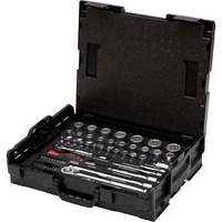 Wiha Set di chiavi a bussola e punte 1/4" e 1/2", 60 pezzi, chiave combinata   