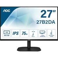 AOC B2 27B2DA LED display 68,6 cm (27") 1920 x 1080 Pixel Full HD Nero Nero, 68,6 cm (27"), 1920 x 1080 Pixel, Full HD, LED, 4 ms, Nero