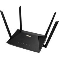 ASUS RT-AX53U router wireless Gigabit Ethernet Dual-band (2.4 GHz/5 GHz) 4G Nero Nero, Wi-Fi 6 (802.11ax), Dual-band (2.4 GHz/5 GHz), Collegamento ethernet LAN, 3G, Nero, Router da tavolo