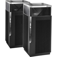 ASUS ZenWiFi Pro ET12 Tri-band (2,4 GHz/5 GHz/6 GHz) Wi-Fi 6E (802.11ax) Nero 3 Interno, Punto di accesso Nero, Nero, Interno, Potenza, status, Tri-band (2,4 GHz/5 GHz/6 GHz), Wi-Fi 6E (802.11ax), 802.11a, 802.11b, 802.11g, Wi-Fi 4 (802.11n), Wi-Fi 5 (802.11ac), Wi-Fi 6 (802.11ax), Wi-Fi 6E...