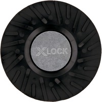 Bosch 2 608 601 712 accessorio per smerigliatrice Platorello, Platorello per levigatrice Platorello, 11,5 cm, Bosch, Nero, 13300 Giri/min, Plastica