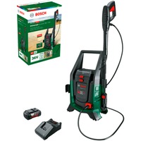 Bosch Idropulitrice a batteria UniversalAquatak 36V-100, 36 Volt, Idropulitrice ad alta pressione verde/Nero