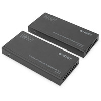 Digitus Set extender HDMI KVM 4K HDBaseT, Estensione HDMI Nero