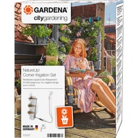 GARDENA NatureUp! Sistemi di irrigazione goccia a goccia, Sistemi a goccia 1,5 m, Grigio