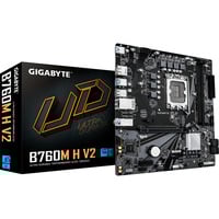 GIGABYTE B760M H DDR4, Scheda madre Nero