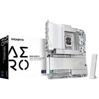 GIGABYTE Z890 AERO D Scheda Madre - Supporta CPU Intel Core Ultra (Serie 2), VRM a 16+1+2 fasi, fino a 9500MHz DDR5 (OC), PCIe 5.0 M.2, Wi-Fi 7, Thunderbolt 5 VRM a 16+1+2 fasi, fino a 9500MHz DDR5 (OC), PCIe 5.0 M.2, Wi-Fi 7, Thunderbolt 5, Intel, LGA 1851 (Socket V1), Intel Core Ultra (Series 2), LGA 1851, DDR5-SDRAM, 256 GB