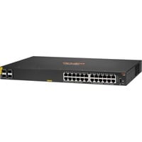 Hewlett Packard Enterprise Aruba 6000 24G Class4 PoE 4SFP 370W Gestito L3 Gigabit Ethernet (10/100/1000) Supporto Power over Ethernet (PoE) 1U, Interruttore Gestito, L3, Gigabit Ethernet (10/100/1000), Supporto Power over Ethernet (PoE), Montaggio rack, 1U