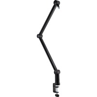 Kensington Braccio A1020, Supporto Nero, Asta di supporto per microfono, Base di supporto da tavolo, Nero, Alluminio, Plastica, Acciaio, Acciaio, 3/8"