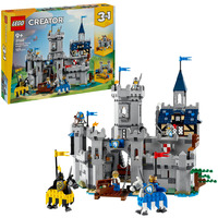 LEGO Castello del cavaliere medievale, Giochi di costruzione Set da costruzione, 9 anno/i, Plastica, 1371 pz, 2,52 kg
