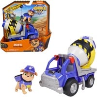 Spin Master Rubble & Crew, Veicolo da lavoro di Mix, Betoniera giocattolo con personaggio da collezione, giocattoli per bambini dai 3 anni in su, veicolo da gioco Rubble & Crew, Veicolo da lavoro di Mix, Betoniera giocattolo con personaggio da collezione, giocattoli per bambini dai 3 anni in su, Autobetoniera, 3 anno/i, Plastica, Multicolore