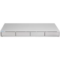Ubiquiti UNVR Videoregistratore di rete (NVR) Grigio, Registratore video di rete argento, 4 canali, 4 GB, 1000,10000,100000 Mbit/s, Grigio, 1,7 GHz, 100 W