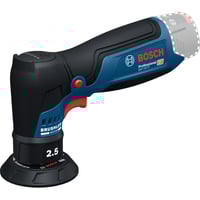 Bosch Levigatrice rotorbitale a batteria GEX 12V-77 Professional solo, 12Volt, Levigatrice orbitale casuale blu/Nero
