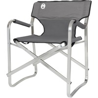 Coleman Aluminium Deck Chair, Sedia grigio/Argento