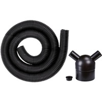 EINHELL Set di adattatori di aspirazione, Adattatore Nero