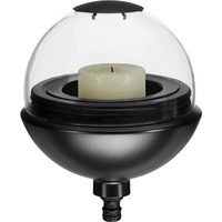 GARDENA 11430-20 candelabro Nero, Trasparente, Lampada Nero/trasparente, 1 pz, Nero, Trasparente