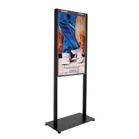 HAGOR Floorstand OM46N-D , Sistema di stand Nero