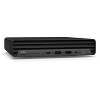 HP EliteDesk 800 G6 MP Ricondizionato, Mini-PC Nero