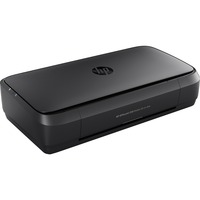 HP OfficeJet Stampante All-in-One portatile 250, Stampa, copia, scansione, ADF da 10 fogli, Stampante multifunzione Nero, Stampa, copia, scansione, ADF da 10 fogli, Getto termico d'inchiostro, Stampa a colori, 4800 x 1200 DPI, A4, Stampa diretta, Nero